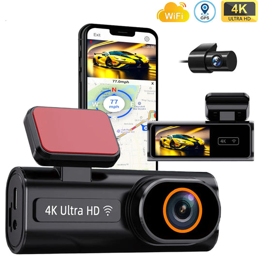 Mini Ultra HD 4K Car Front Dash Cam