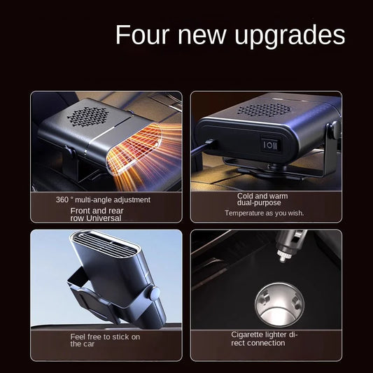 2 IN 1 Car Cooling & Heater Fan