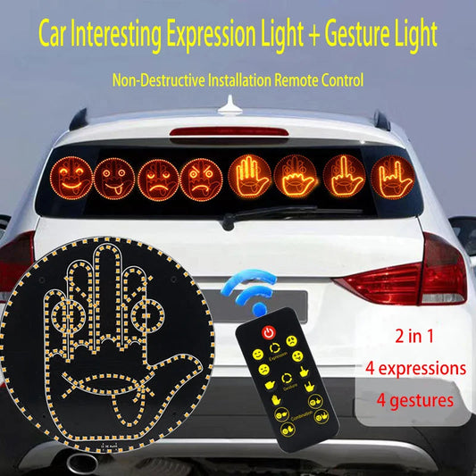 Car Expression Remote Control Led Lighting
