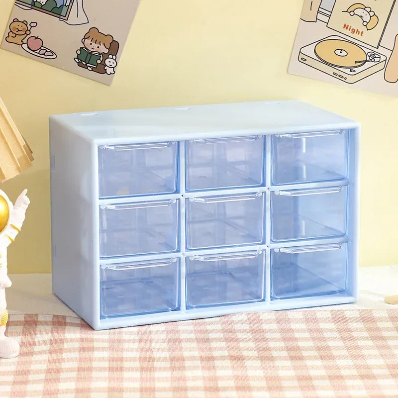 Nine-Compartment Desktop Organizer