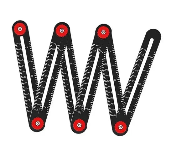 Adjustable Angle Template Ruler