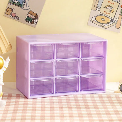Nine-Compartment Desktop Organizer