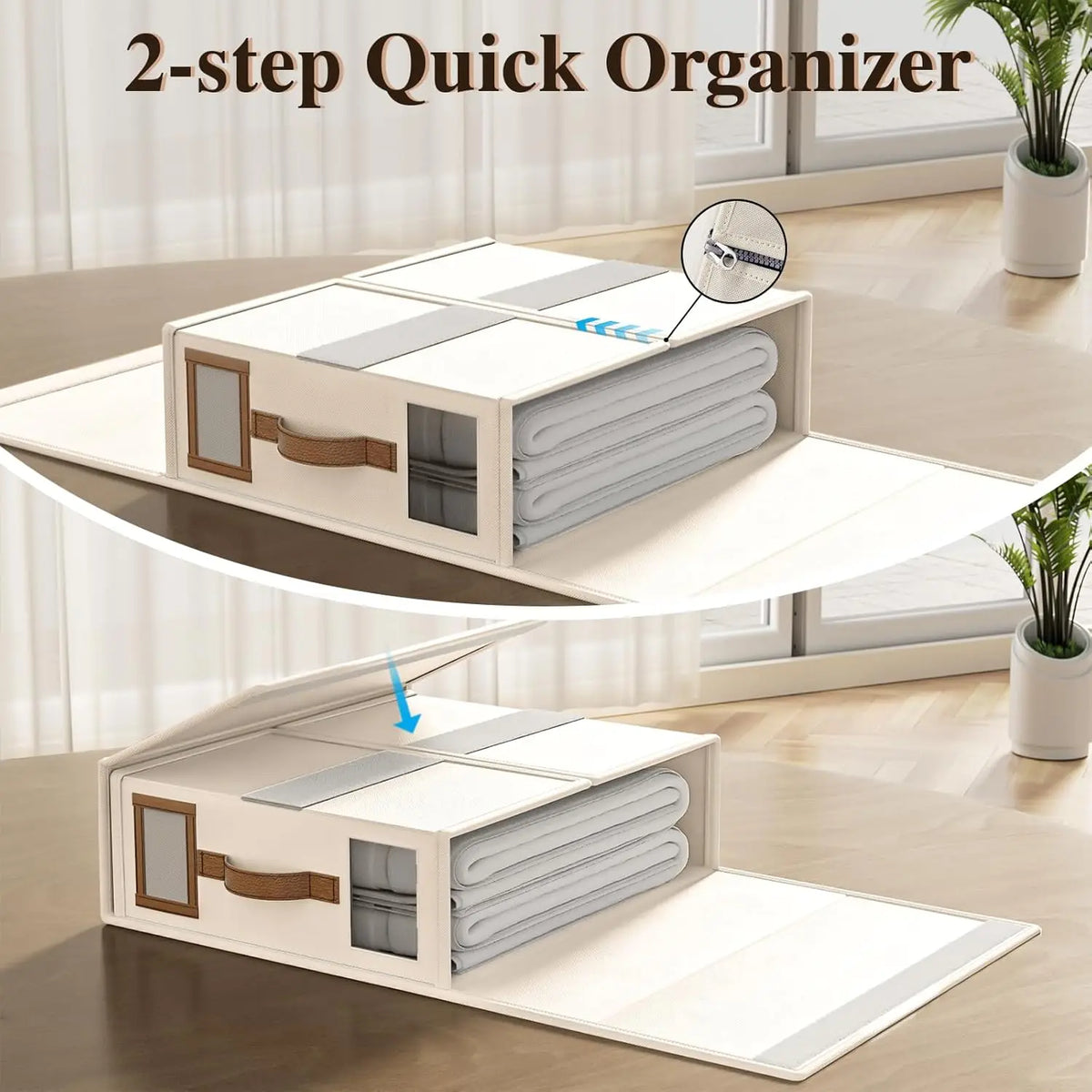 Foldable Bed Linen Organizer