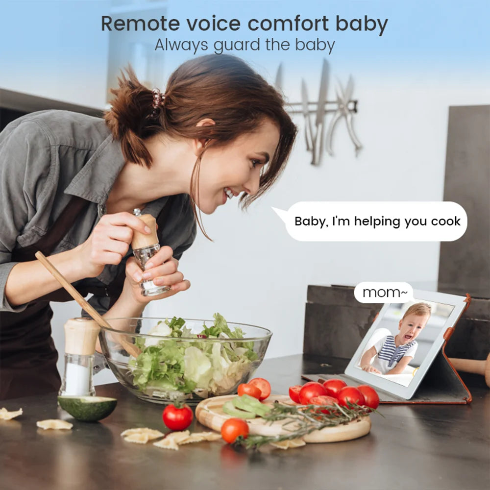 2K WiFi Indoor High-Definition Crying Detection Baby Monitor