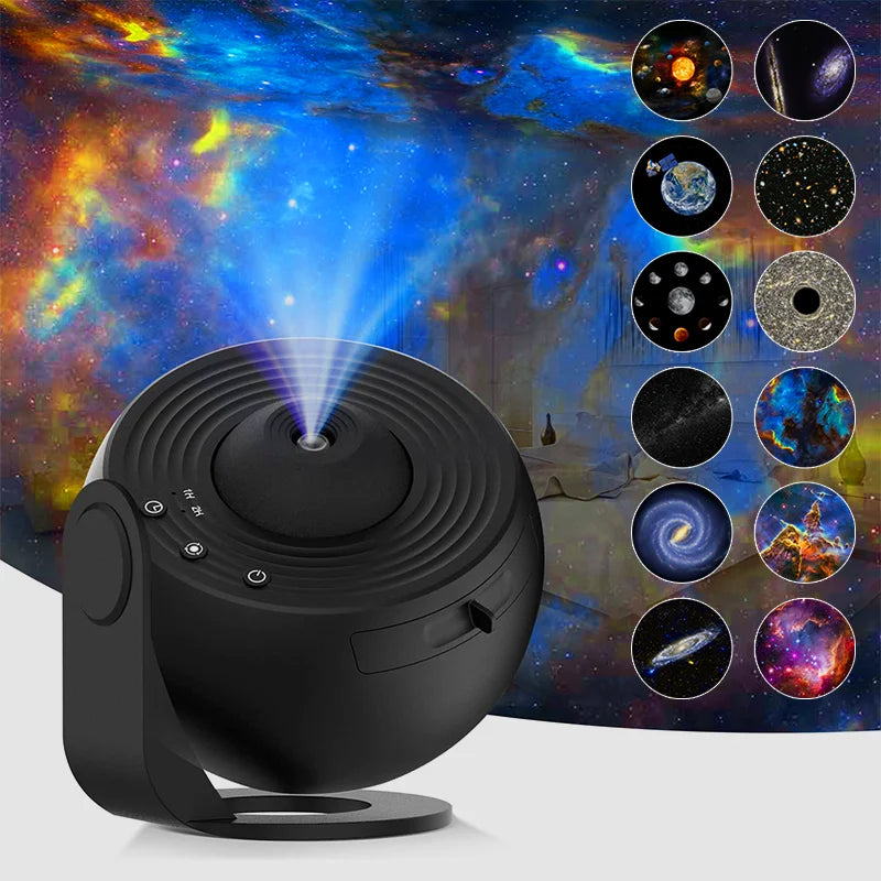 360° Rotate  Night Light Galaxy Projector