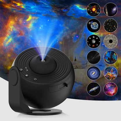 360° Rotate  Night Light Galaxy Projector