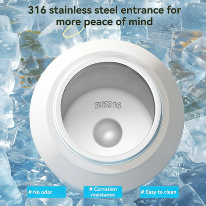 Stainless Steel Iced And Heat Insulated Thermos Bottle