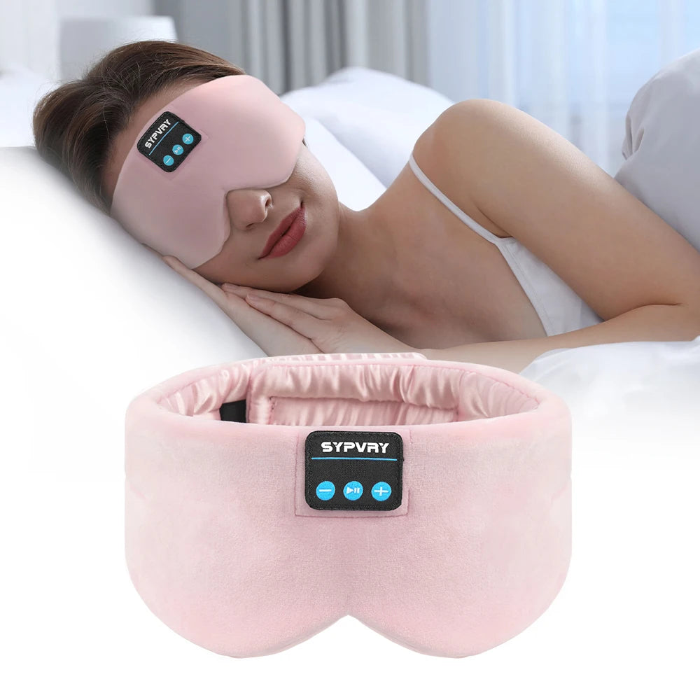 Bluetooth Wireless Headphones Soft Sleep Mask