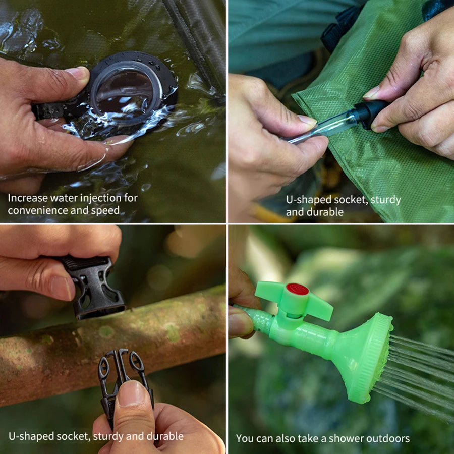 Outdoor Portable Solar Hot Shower Bag