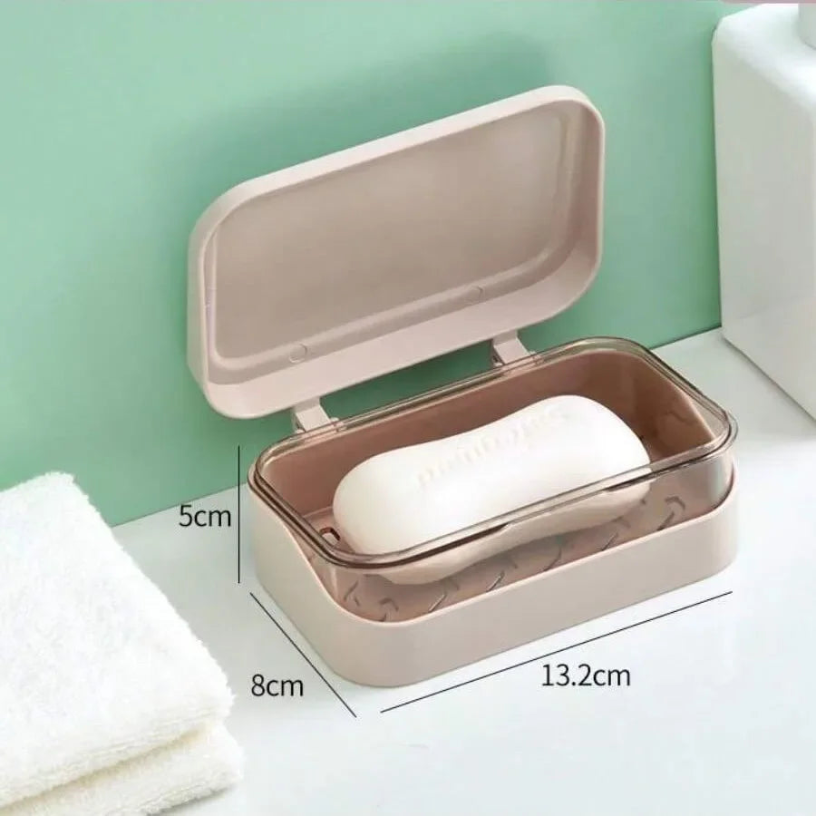 Travel Soap Case with Removable Draining Tray