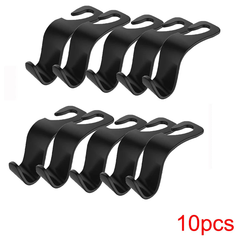 Car Headrest Storage Hooks