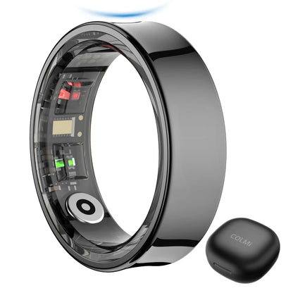 R09 Smart Ring Men Women with Charging Case