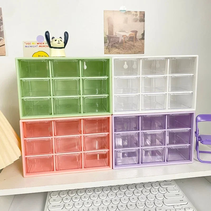 Nine-Compartment Desktop Organizer