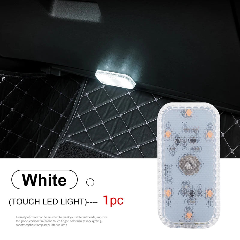 Mini Wireless Car Interior LED Touch Light