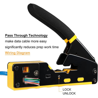 Ethernet Cable Crimping Tool