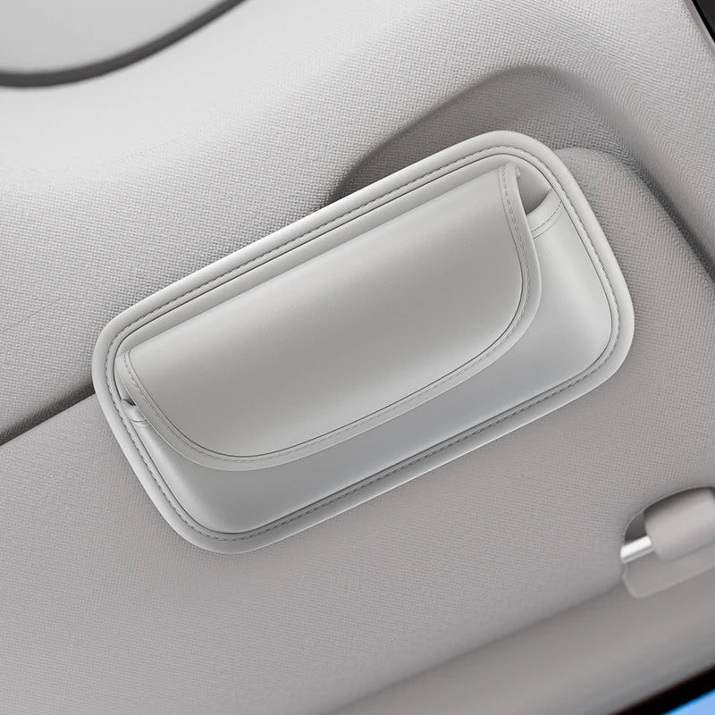 Car Sun Visor Glasses Case Organizer