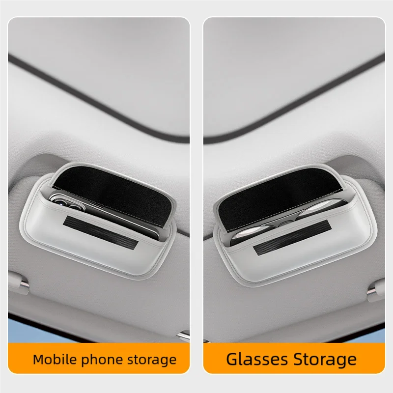 Car Sun Visor Glasses Case Organizer