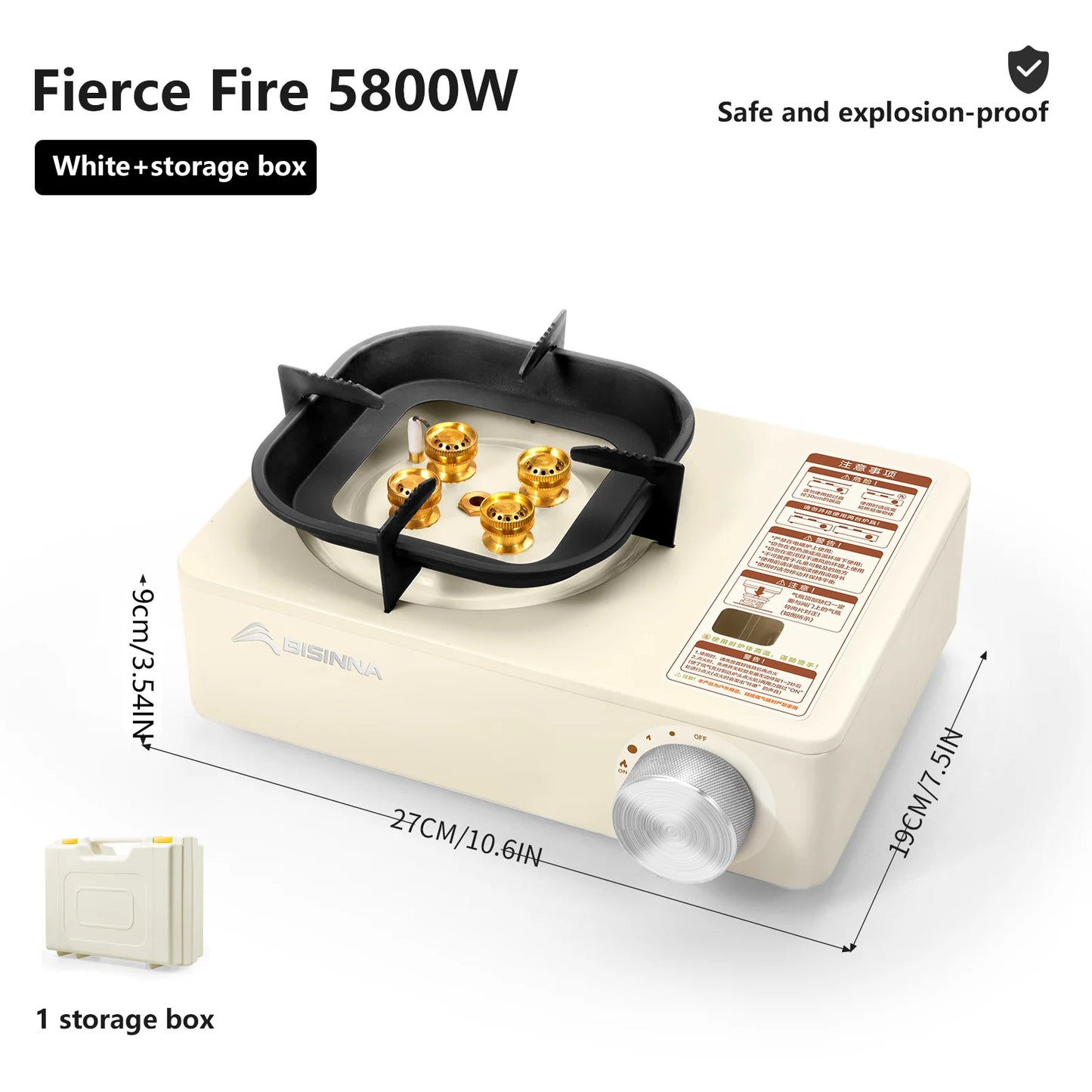 Outdoor Portable Camping Gas Stove