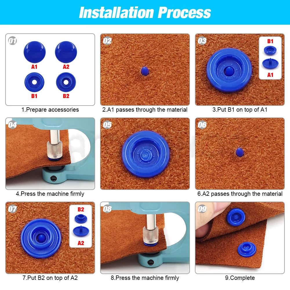 Snap Fastener Kits and Refills