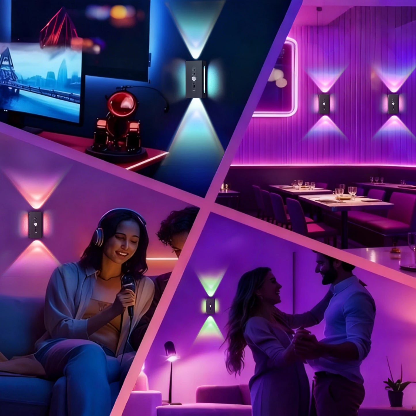 Smart Motion Sensor Magnetic Wall Lamp Light