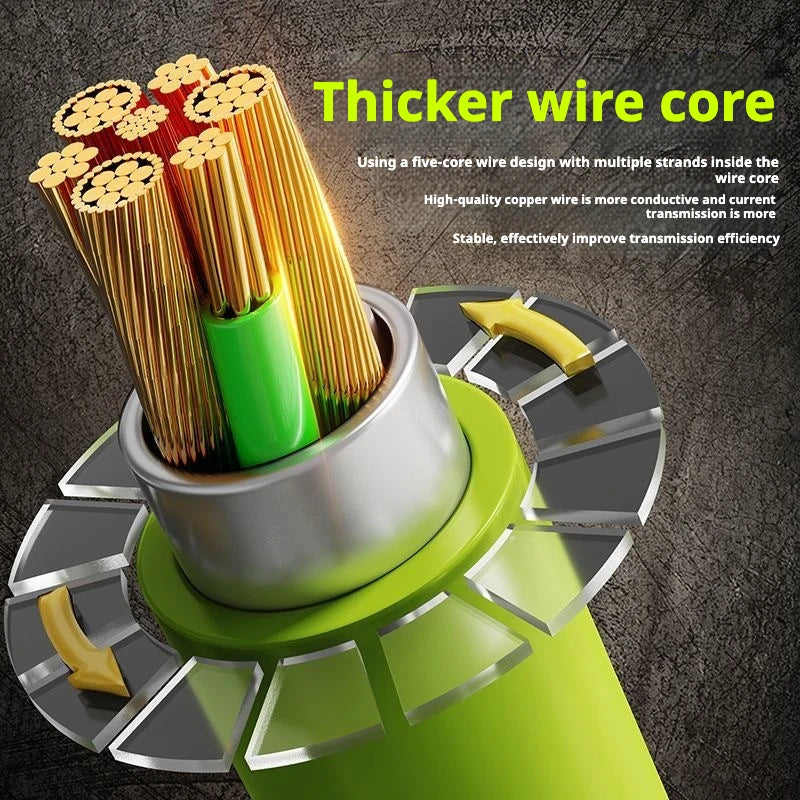 240W Fast Charging USB to Type-C, Type-C to Type-C Data Cable