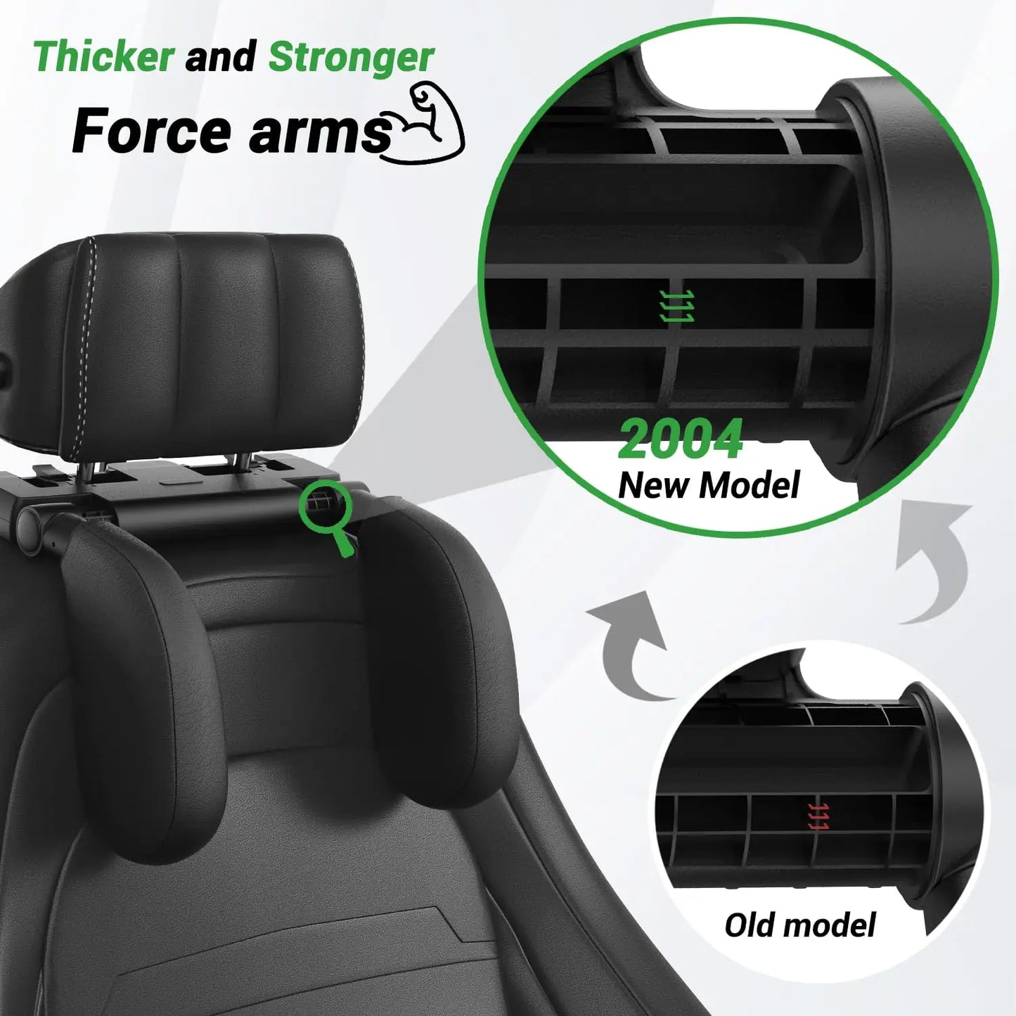 Adjustable Car Headrest Pillow