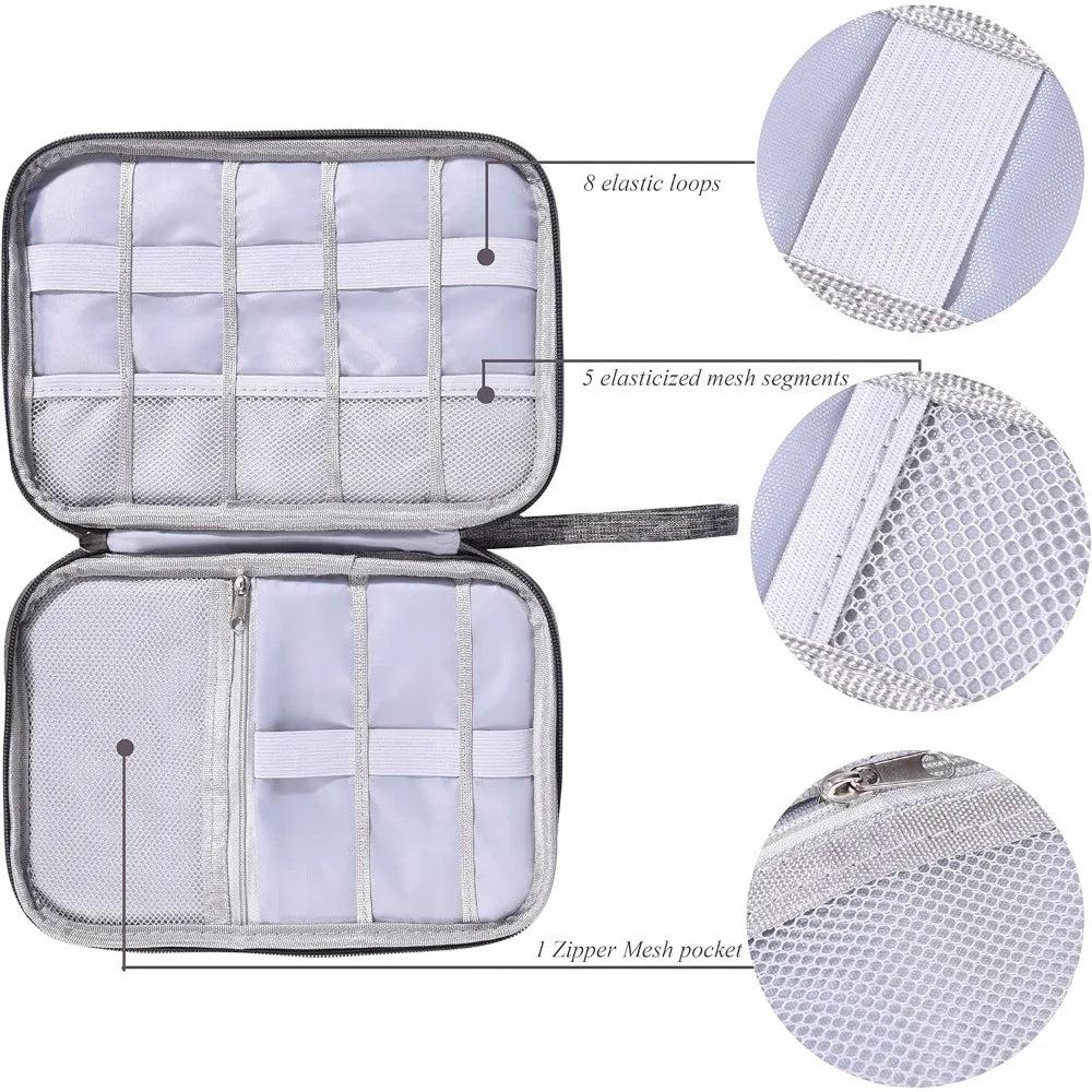 Travel Electronics Organizer Pouch