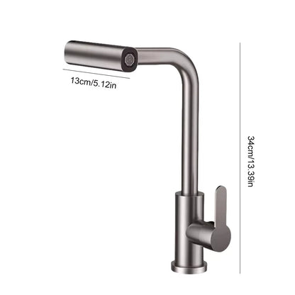4-Spray Modes Kitchen Stainless Steel Faucet