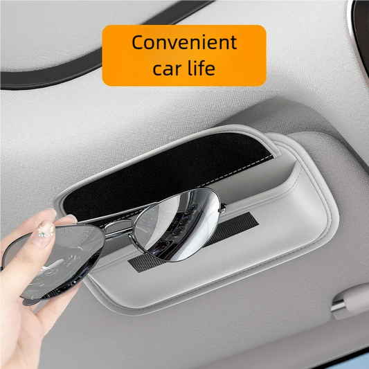 Car Sun Visor Glasses Case Organizer