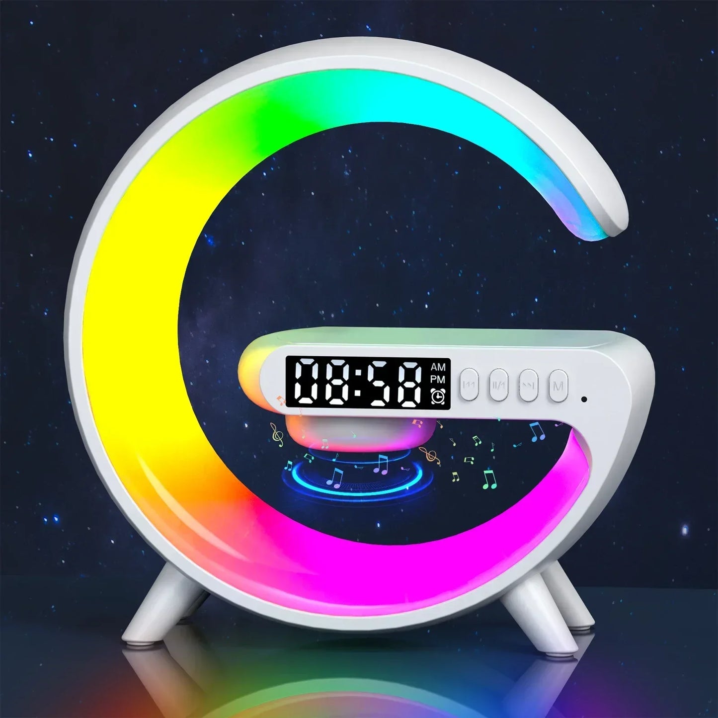 RGB Multifunction Wireless Charger Stand Pad