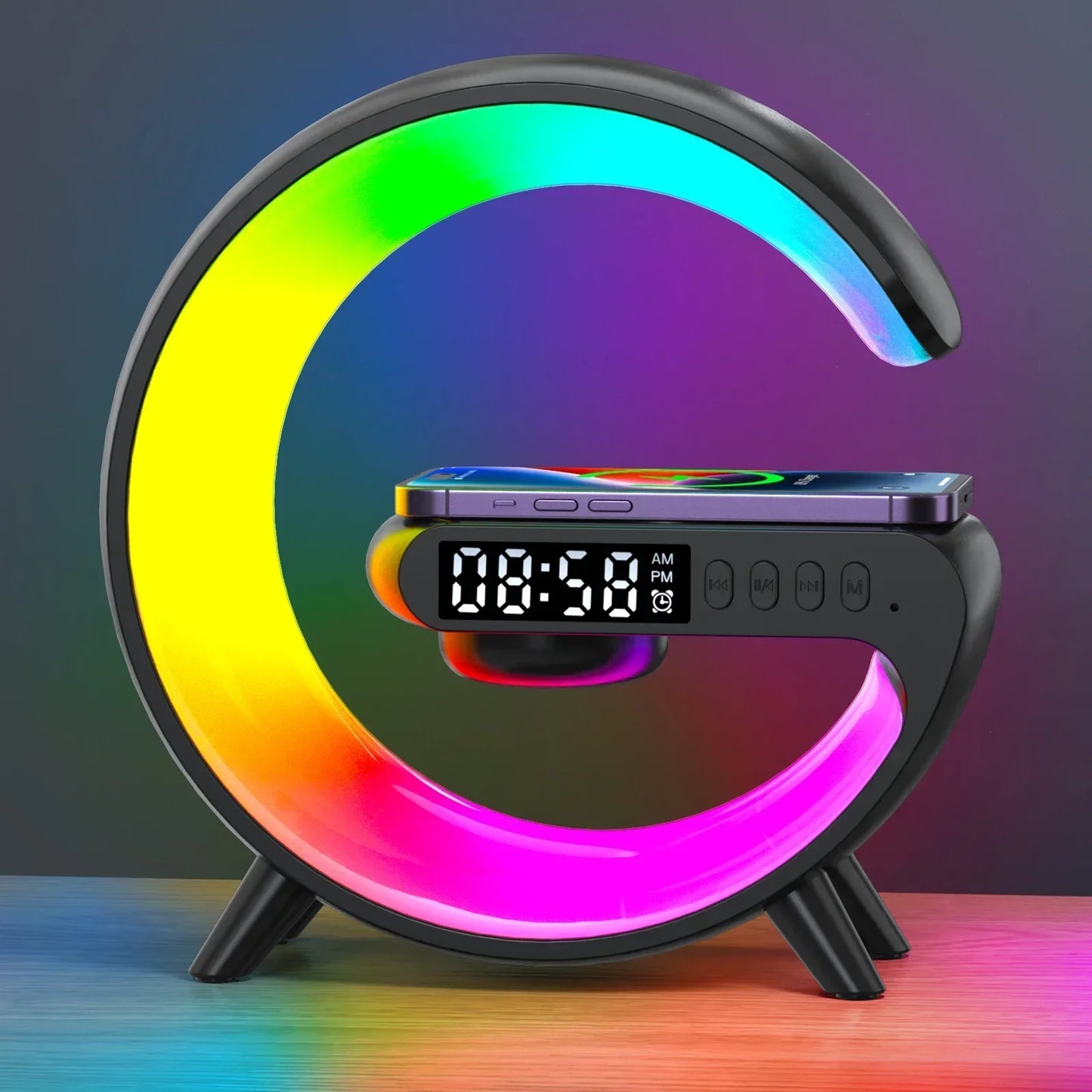 RGB Multifunction Wireless Charger Stand Pad