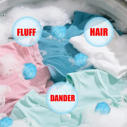 Reusable Laundry Hair-Catcher Balls