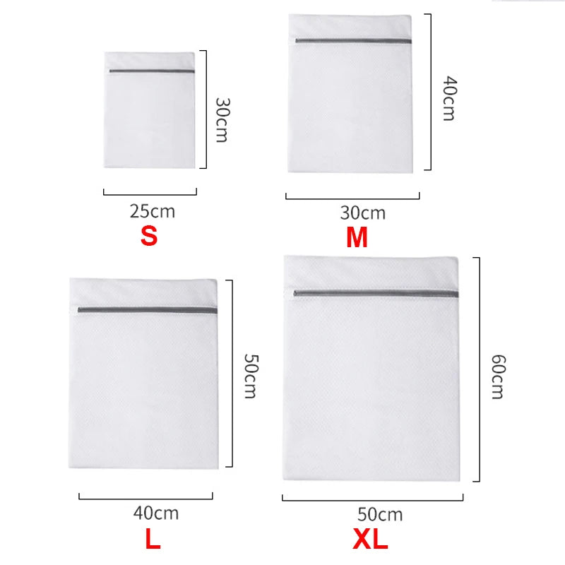 4-Piece Mesh Laundry Bag Set