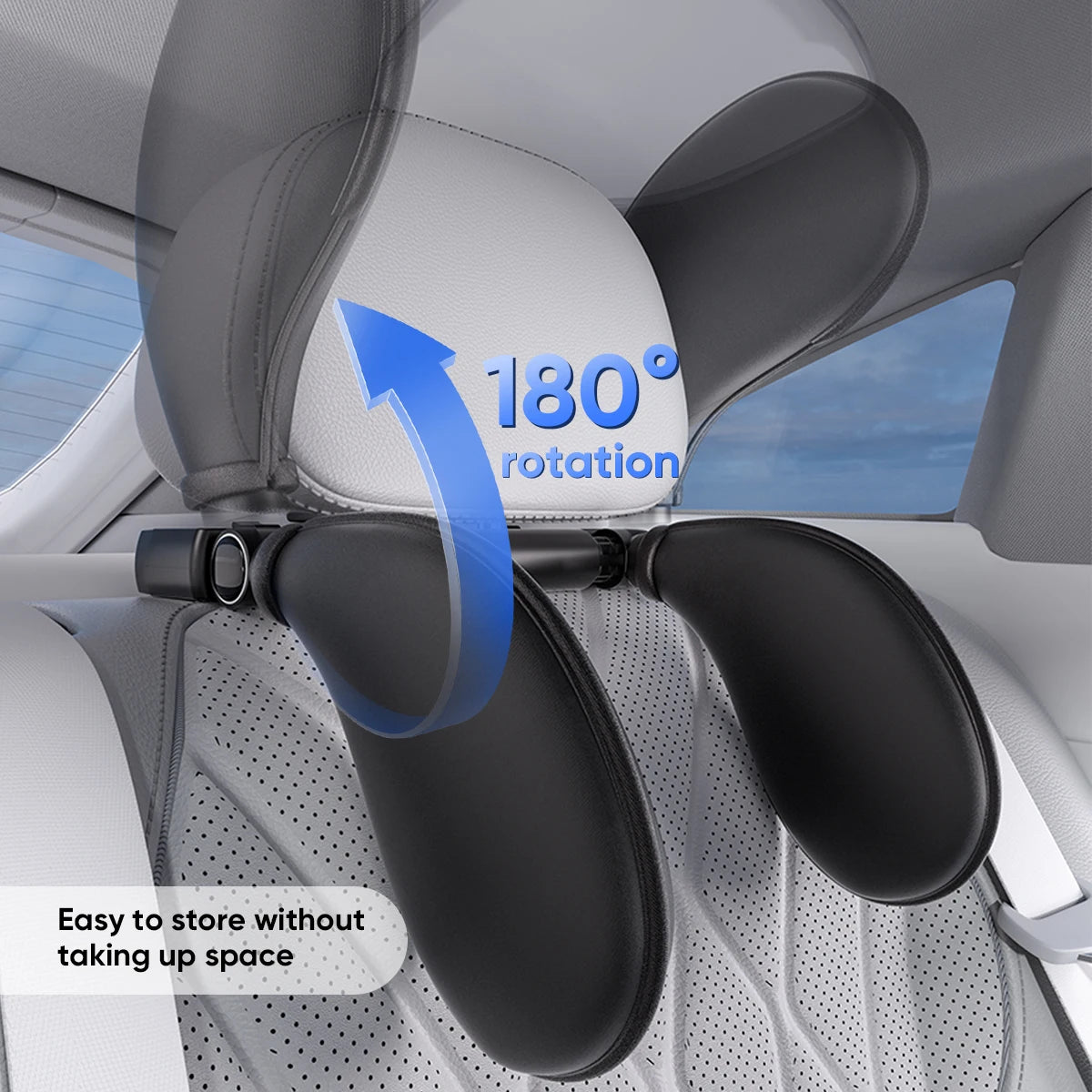 Adjustable Car Headrest Pillow