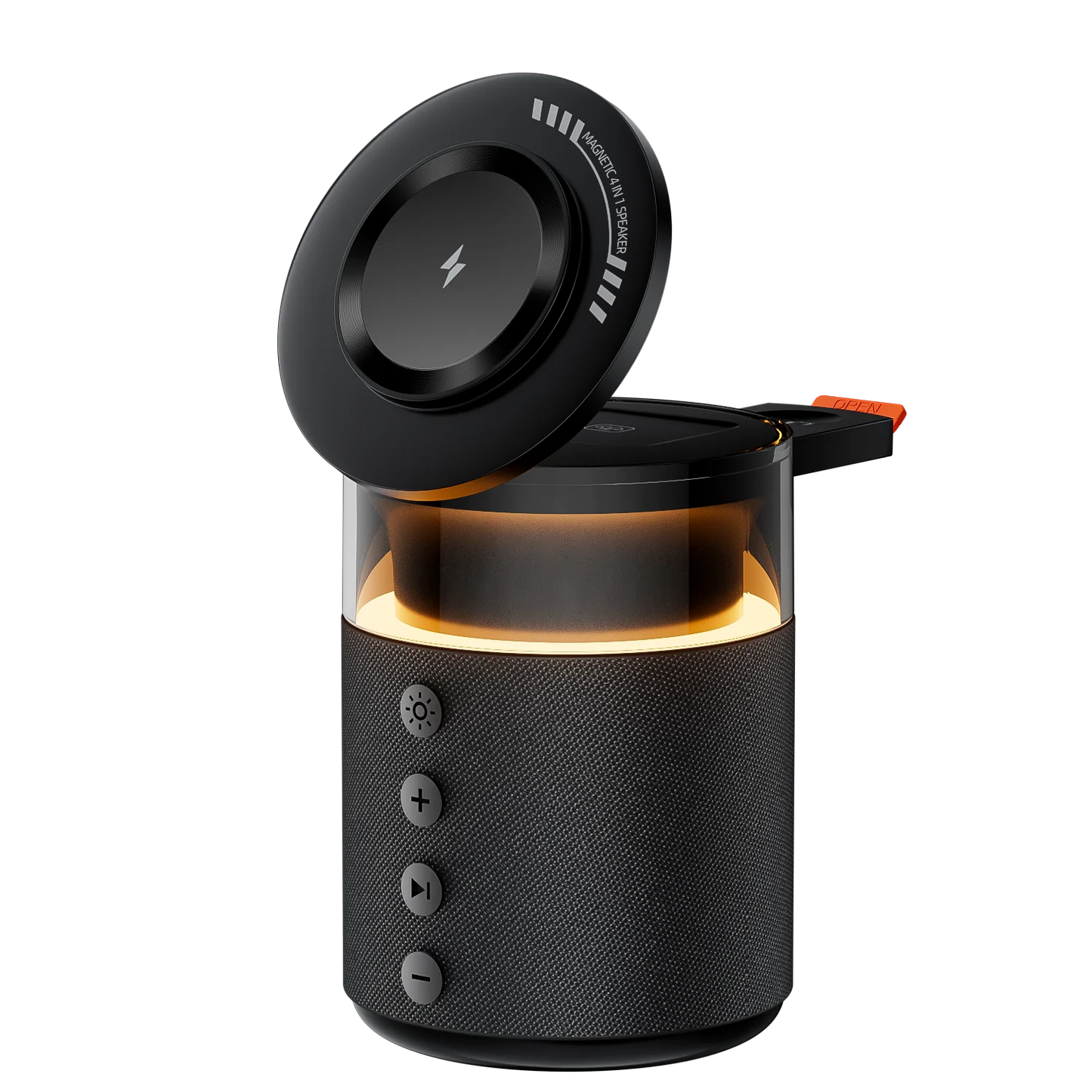 5-in-1 Magnetic Wireless Charging Station with Wireless Speaker