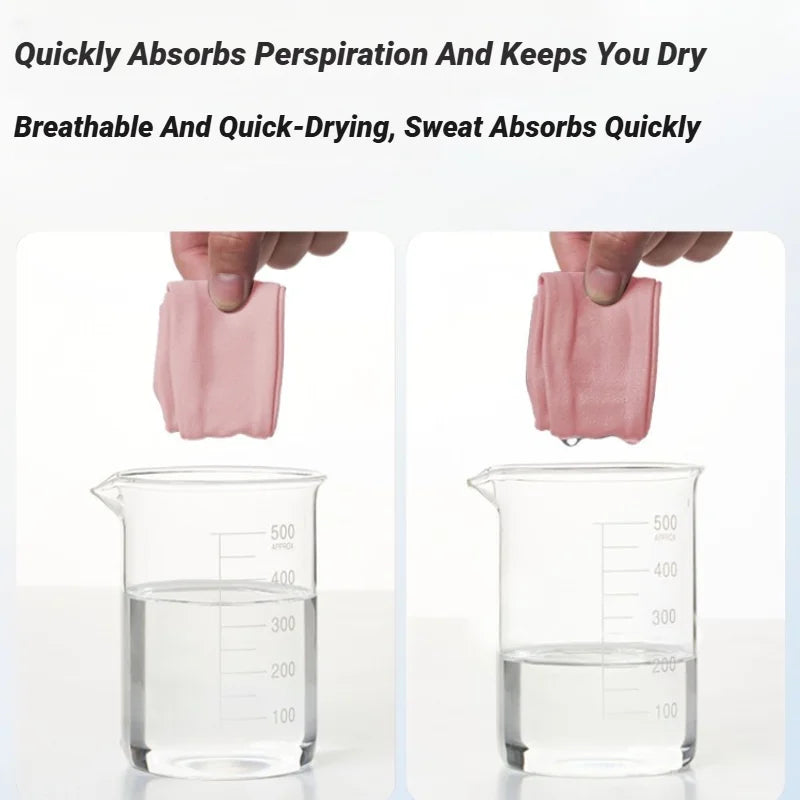 Sports Elastic Headband With Sweat Absorption