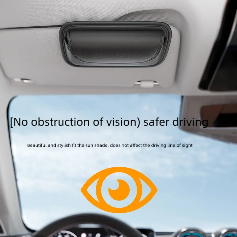 Car Sun Visor Glasses Case Organizer