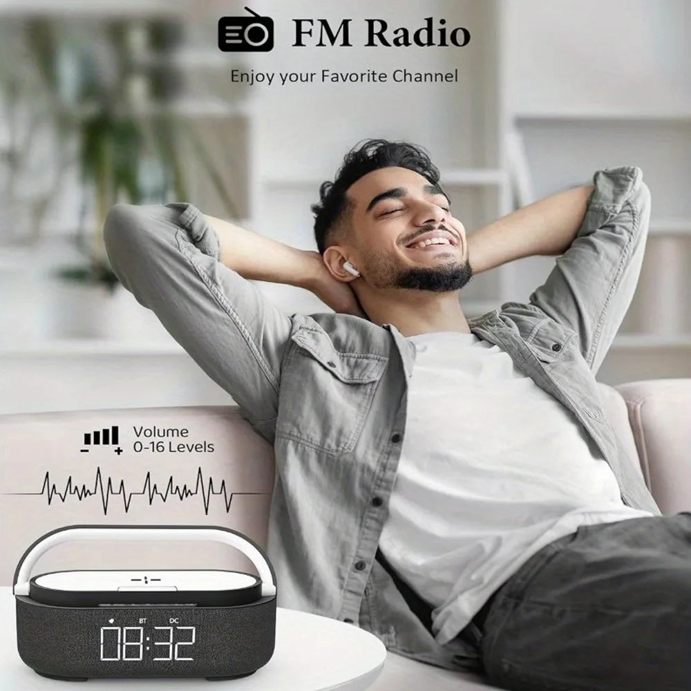 15W Wireless Smart Alarm Clock
