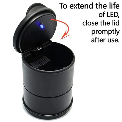 Portable Car LED Ashtray