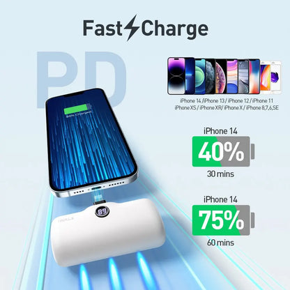 Portable 4800mAh Mini Power Bank