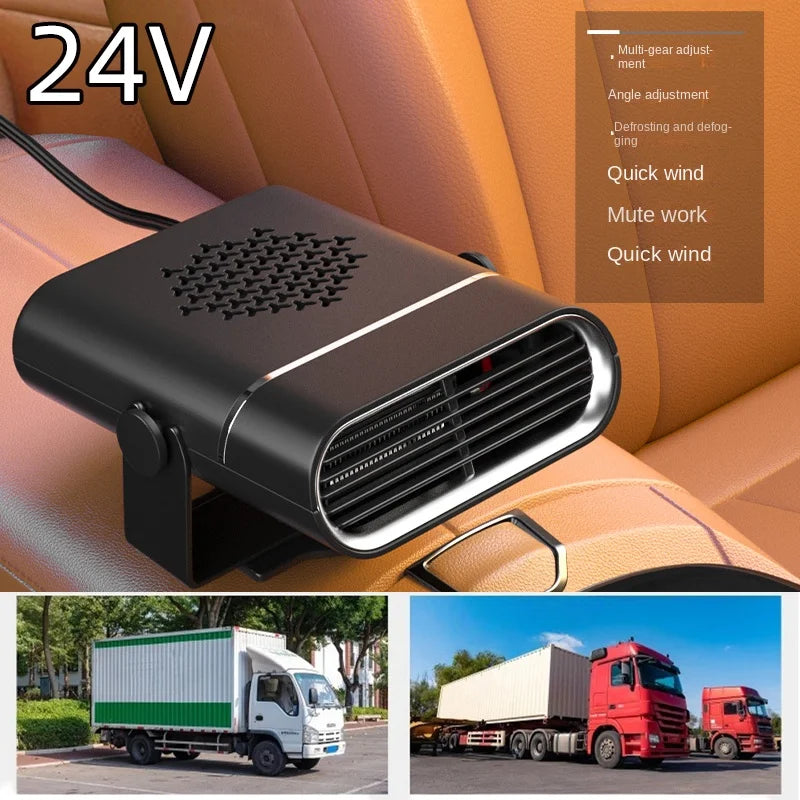 2 IN 1 Car Cooling & Heater Fan