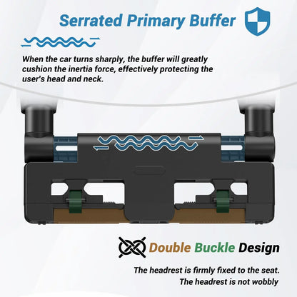 Adjustable Car Headrest Pillow