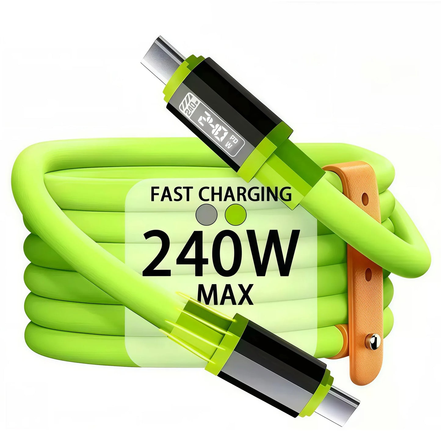 240W Fast Charging USB to Type-C, Type-C to Type-C Data Cable