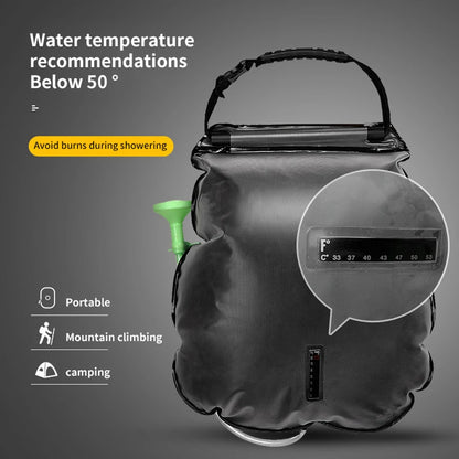 Outdoor Portable Solar Hot Shower Bag