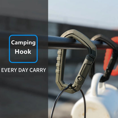 Hiking Outdoor Tactical Carabiner Molle Clip
