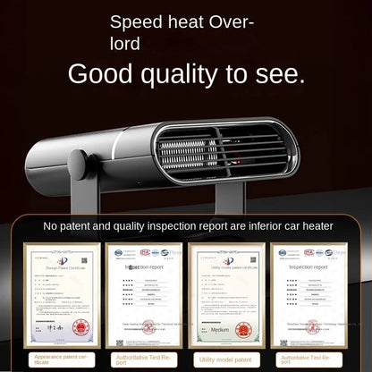 2 IN 1 Car Cooling & Heater Fan