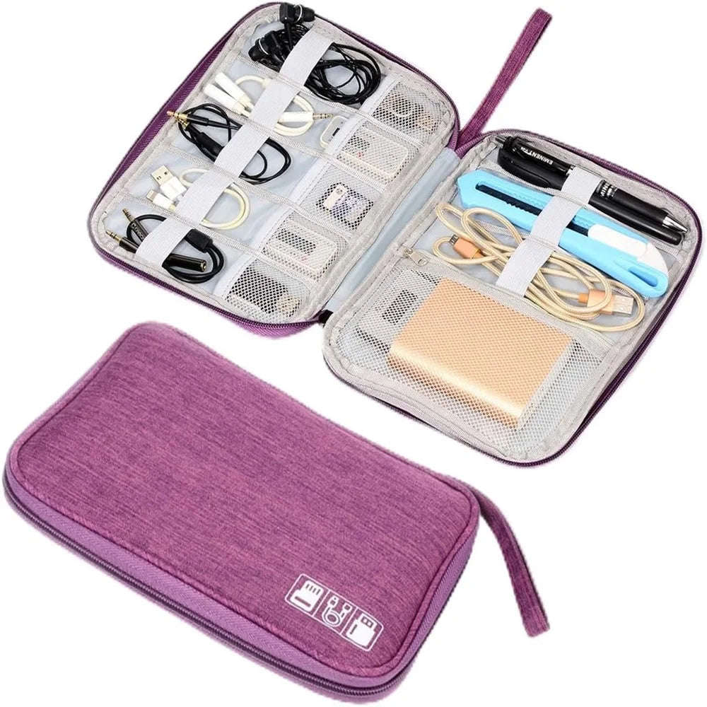 Travel Electronics Organizer Pouch