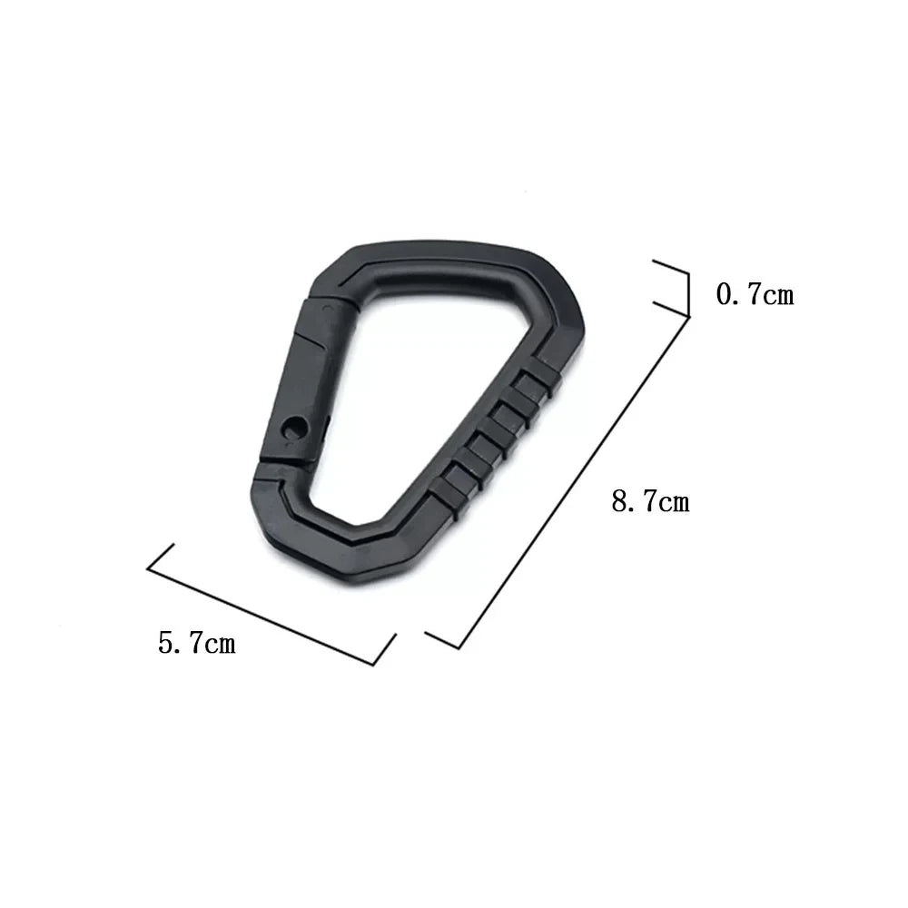 Hiking Outdoor Tactical Carabiner Molle Clip