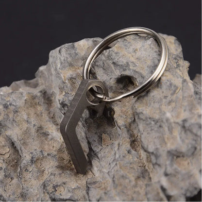 Mini lightweight bottle Opener Keyring Pocket Tool
