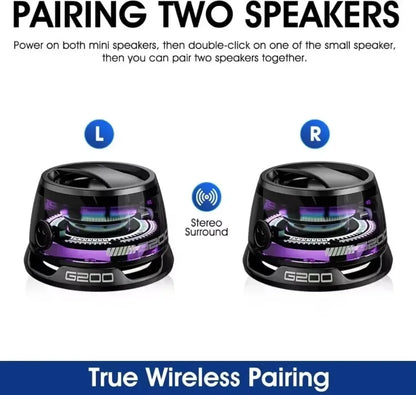 Portable Mini Magnetic Bluetooth Speaker